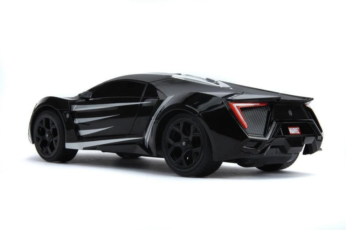 Jada Marvel Kara Panter Black Panther RC Lykan Hypersport 1:16 Uzaktan Kumandalı Araba 226001 | Toysall