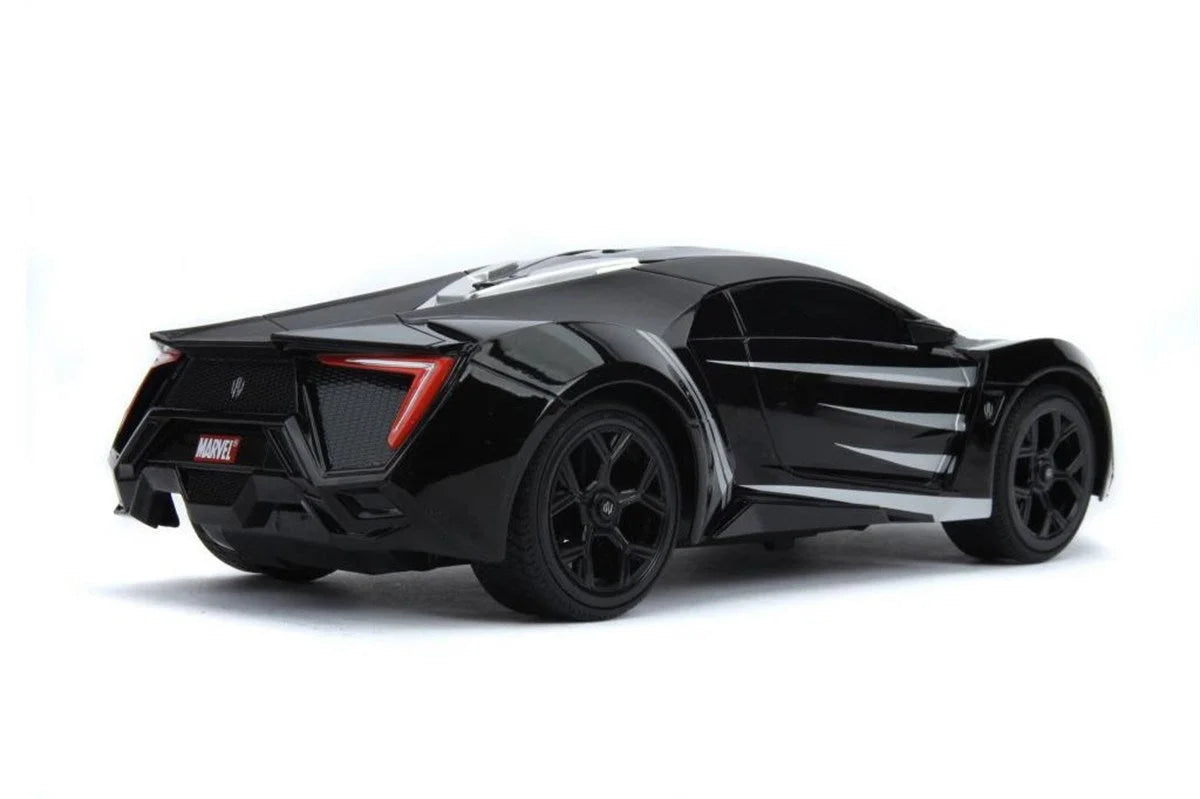 Jada Marvel Kara Panter Black Panther RC Lykan Hypersport 1:16 Uzaktan Kumandalı Araba 226001 | Toysall