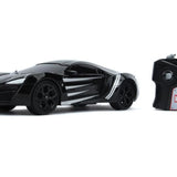 Jada Marvel Kara Panter Black Panther RC Lykan Hypersport 1:16 Uzaktan Kumandalı Araba 226001 | Toysall