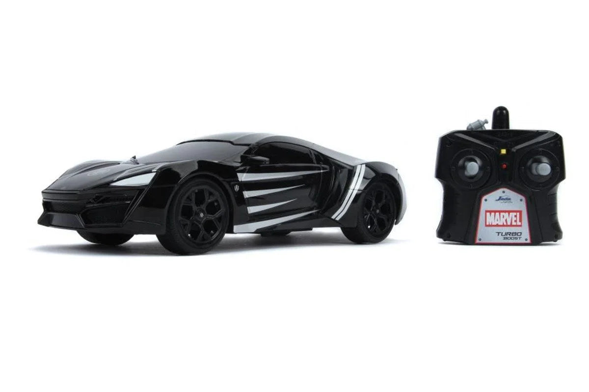 Jada Marvel Kara Panter Black Panther RC Lykan Hypersport 1:16 Uzaktan Kumandalı Araba 226001 | Toysall