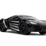 Jada Marvel Kara Panter Black Panther RC Lykan Hypersport 1:16 Uzaktan Kumandalı Araba 226001 | Toysall