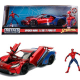 Jada Marvel Örümcek Adam Figürü 2017 ve Ford GT Model Aracı 9399725314R00