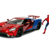 Jada Marvel Örümcek Adam Figürü 2017 ve Ford GT Model Aracı 9399725314R00