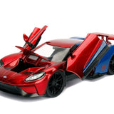 Jada Marvel Örümcek Adam Figürü 2017 ve Ford GT Model Aracı 9399725314R00