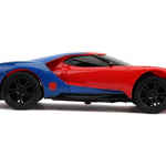 Jada Marvel Örümcek Adam Spider-Man RC 2017 Ford GT 1:16 Uzaktan Kumandalı Araba 226002 | Toysall