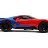 Jada Marvel Örümcek Adam Spider-Man RC 2017 Ford GT 1:16 Uzaktan Kumandalı Araba 226002 | Toysall