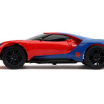 Jada Marvel Örümcek Adam Spider-Man RC 2017 Ford GT 1:16 Uzaktan Kumandalı Araba 226002 | Toysall