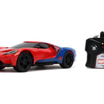 Jada Marvel Örümcek Adam Spider-Man RC 2017 Ford GT 1:16 Uzaktan Kumandalı Araba 226002 | Toysall