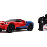 Jada Marvel Örümcek Adam Spider-Man RC 2017 Ford GT 1:16 Uzaktan Kumandalı Araba 226002 | Toysall