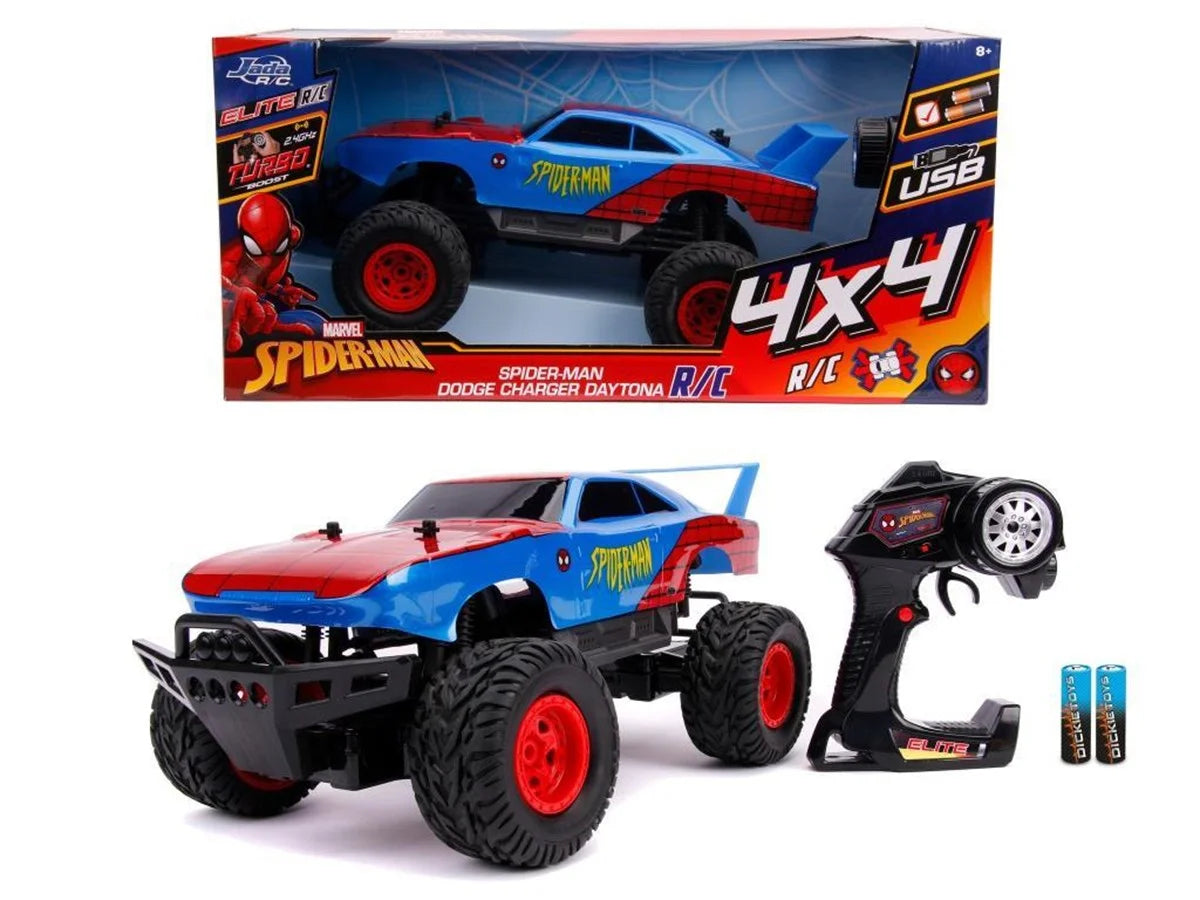 Jada Marvel Örümcek Adam Spider-Man RC Daytona 1:12 Uzaktan Kumandalı Araba 229000 | Toysall