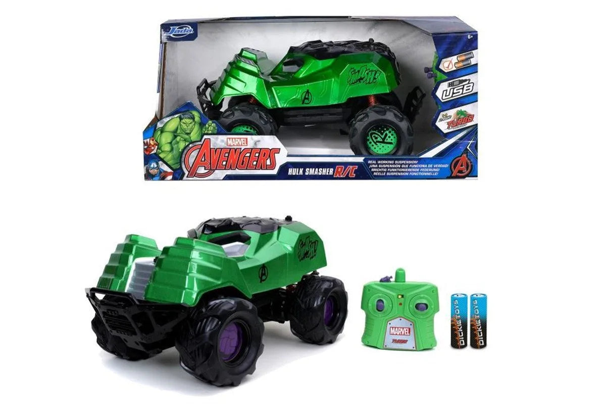 Jada Marvel RC Hulk Smasher 1:14 Uzaktan Kumandalı Araba 228003 | Toysall