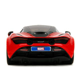 Jada Marvel Spider-Man McLaren 720S Model Araba ve Figür 9335764314R00