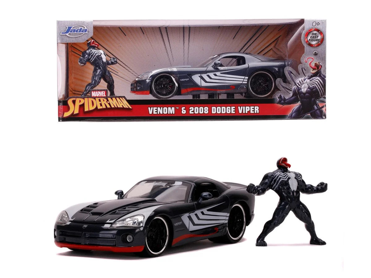 Jada Marvel Venom 2008 Dodge Viper 1:24 253225015 | Toysall