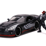 Jada Marvel Venom 2008 Dodge Viper 1:24 253225015 | Toysall