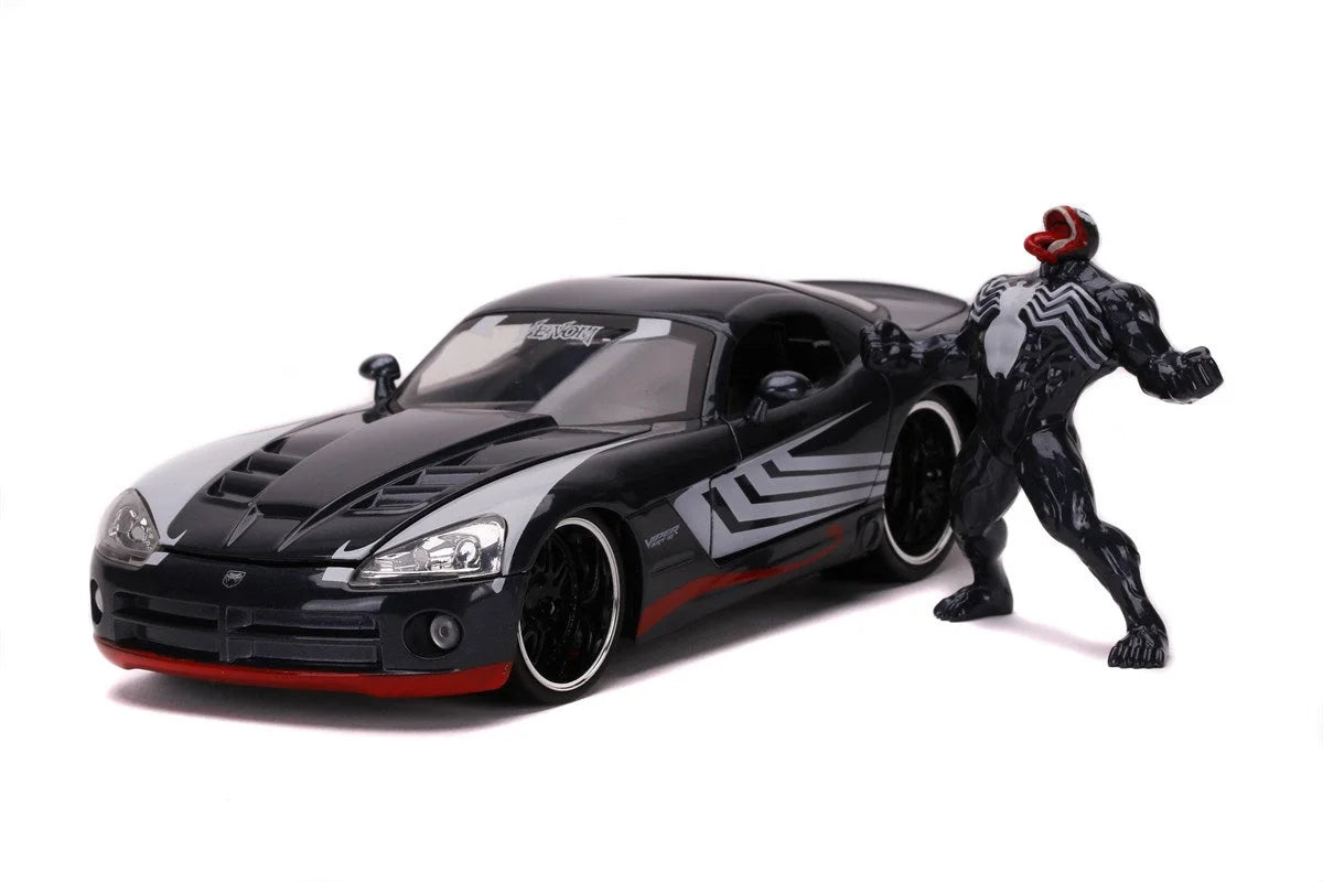 Jada Marvel Venom 2008 Dodge Viper 1:24 253225015 | Toysall