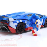 Jada Sonic Figür & Lamborghini Veneno 1:24 253255082