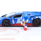 Jada Sonic Figür & Lamborghini Veneno 1:24 253255082