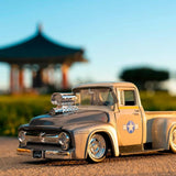 Jada Street Fighter Guile Figür & 1956 Ford Pickup 1:24 253255057 | Toysall