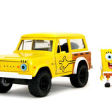 Jada Sünger Bob 1973 Ford Bronco Model Aracı ve Figür 9335467314R00