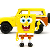 Jada Sünger Bob 1973 Ford Bronco Model Aracı ve Figür 9335467314R00