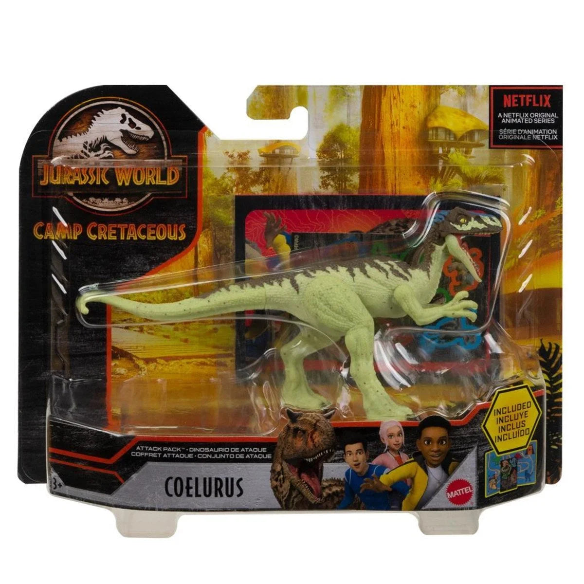 Jurassic World Dinozor Figürleri - Coelurus FPF11-HBX29 | Toysall