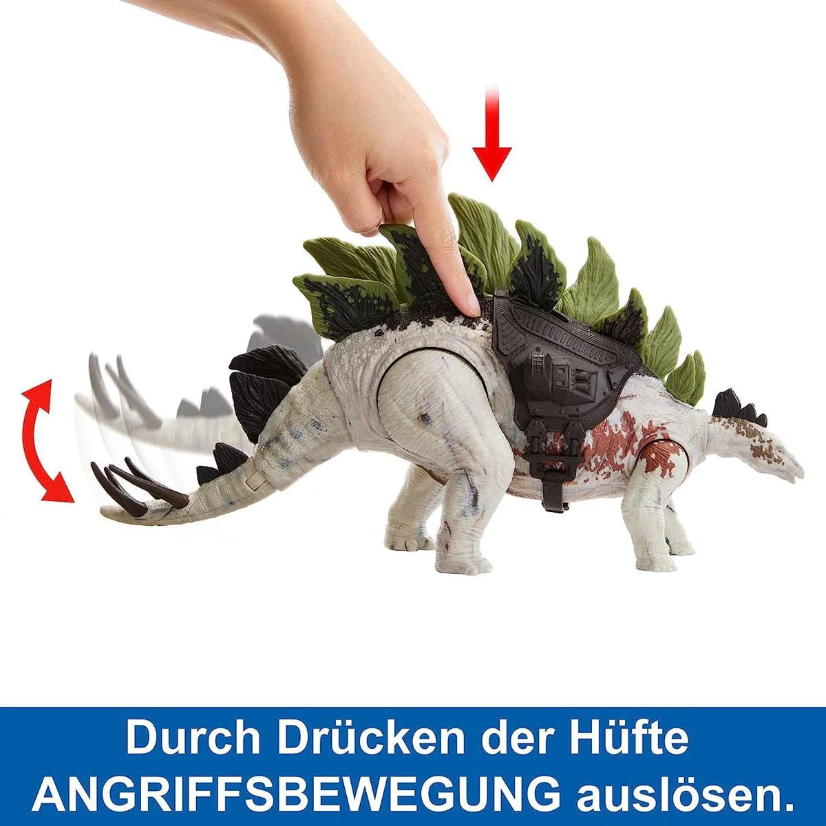 Jurassic World İz Sürücü Dinozor Figürleri Stegosaurus HLP23-HLP24 | Toysall