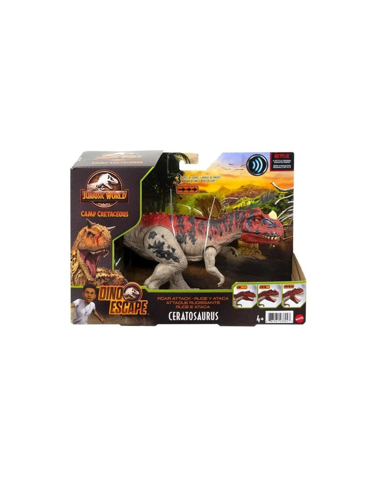 Jurassic World Sesli Dinozor Figürleri GWD06-GWD07 | Toysall