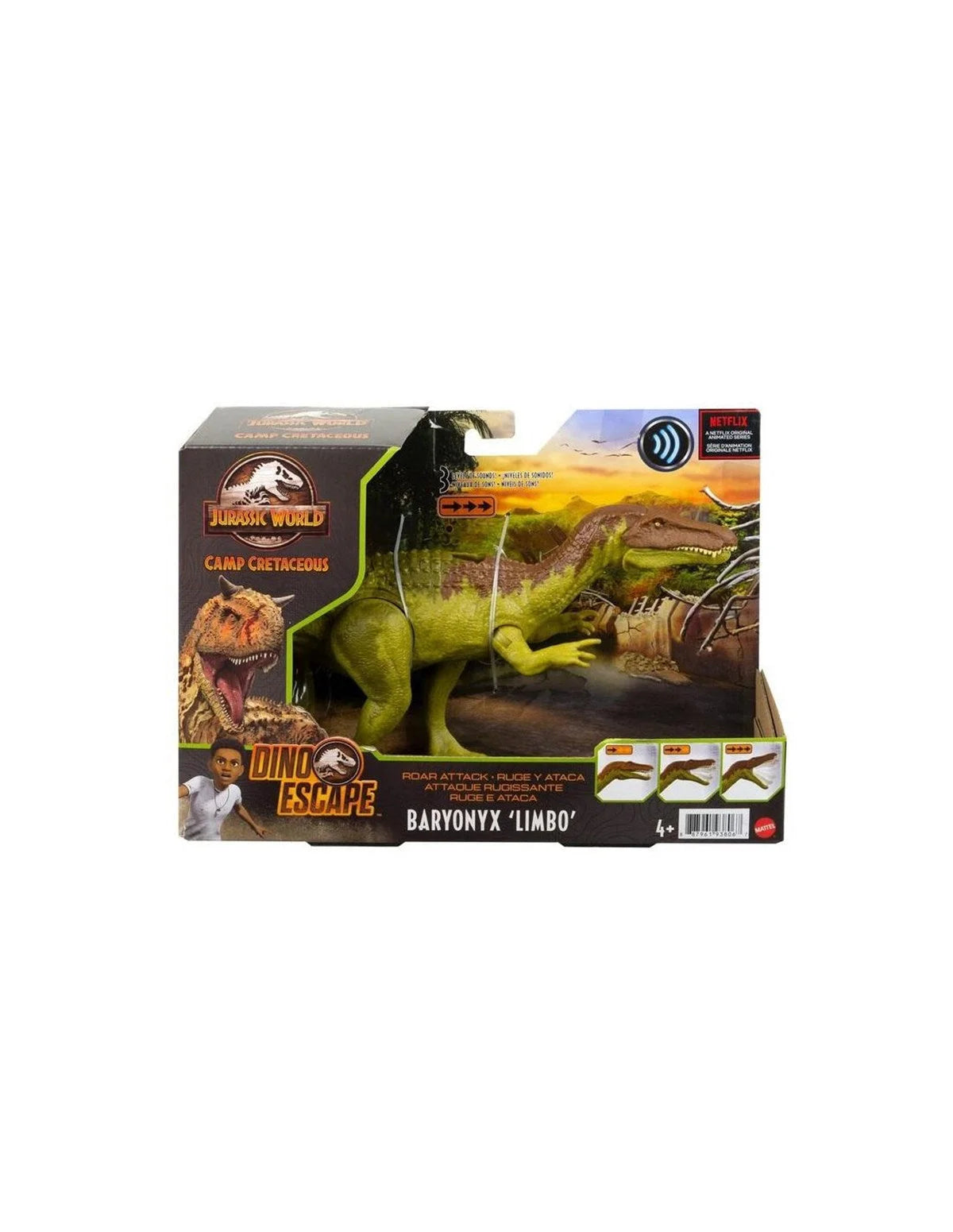 Jurassic World Sesli Dinozor Figürleri GWD06-GWD12 | Toysall