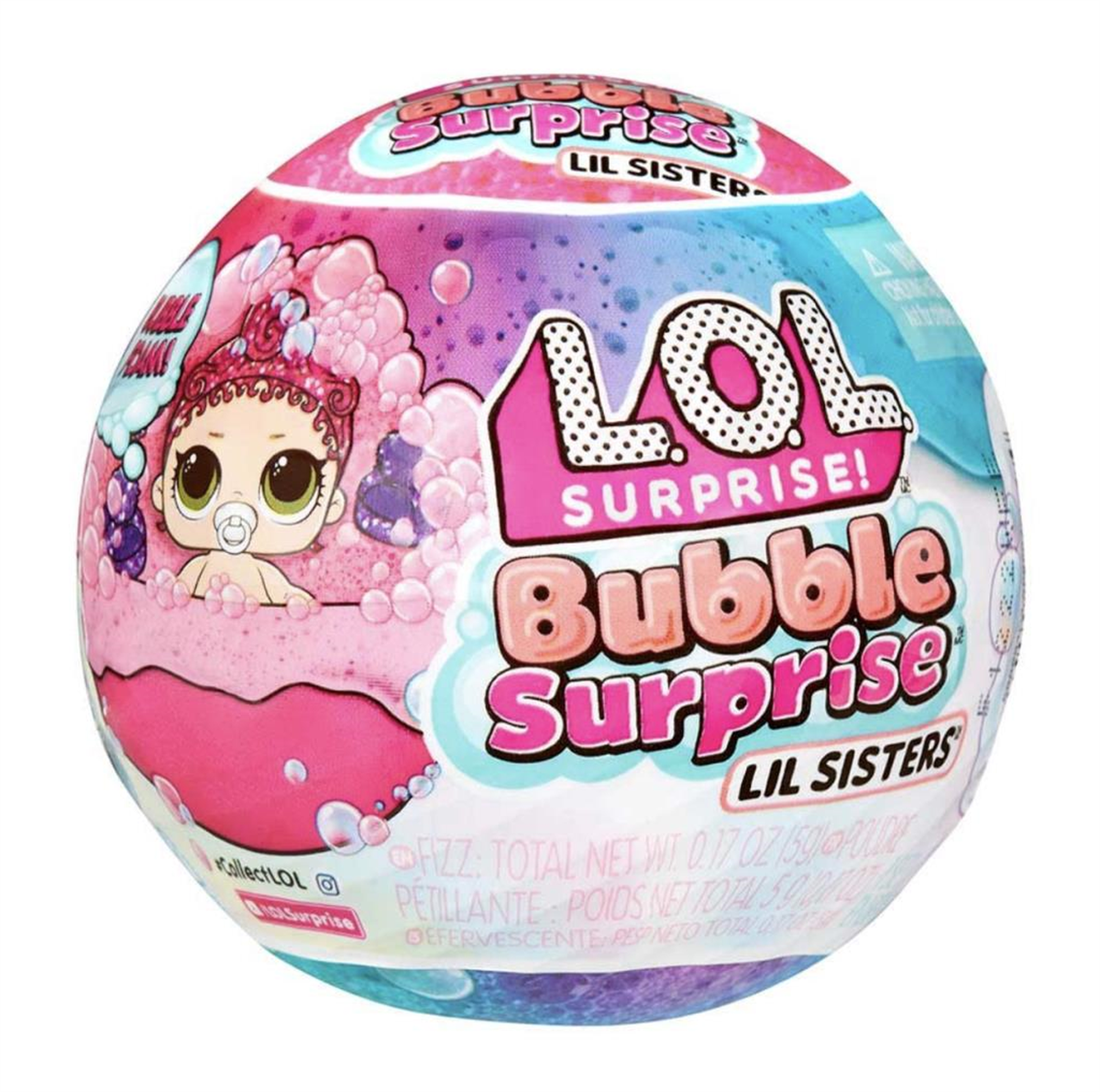 L.O.L. Surprise Bubble Surprise Lil Sisters Sürpriz Bebekleri 119791 | Toysall