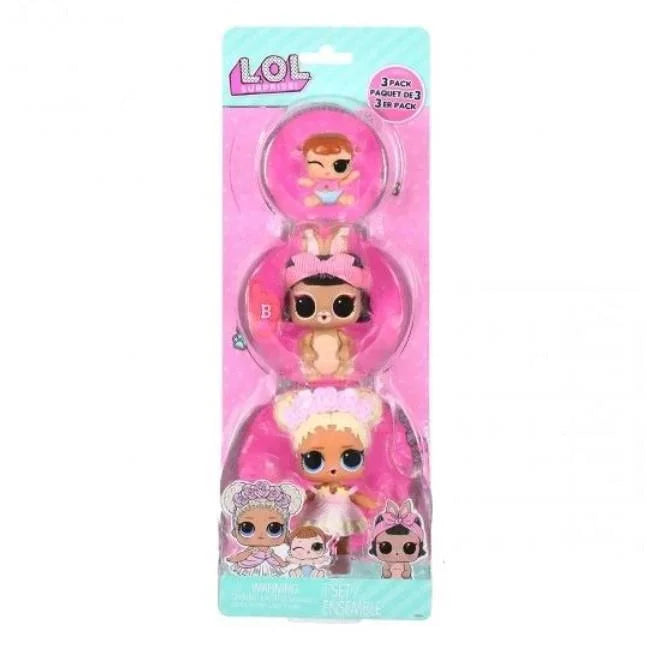 L.O.L. Surprise Tots Bebeği ve Hayvanlar Flower Child + Short Stop Hop + Lil Majorette 987871 | Toysall