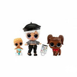 L.O.L. Surprise Tots Bebeği ve Hayvanlar Beatnik Babe + Darling Doggie + Lil Kicks 987888 | Toysall