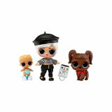 L.O.L. Surprise Tots Bebeği ve Hayvanlar Beatnik Babe + Darling Doggie + Lil Kicks 987888 | Toysall