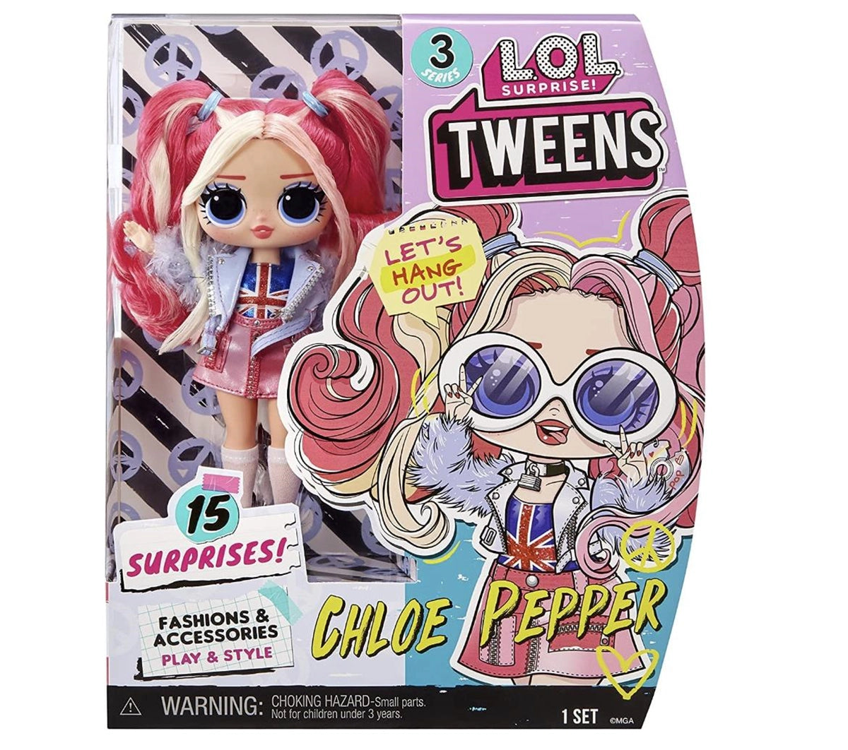 L.O.L. Surprise Tweens Chloe Pepper Seri 3 Bebeği 584056 | Toysall