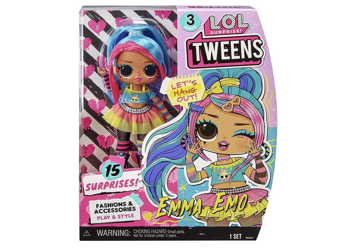 L.O.L. Surprise Tweens Emma Emo Seri 3 Bebeği 584070 | Toysall