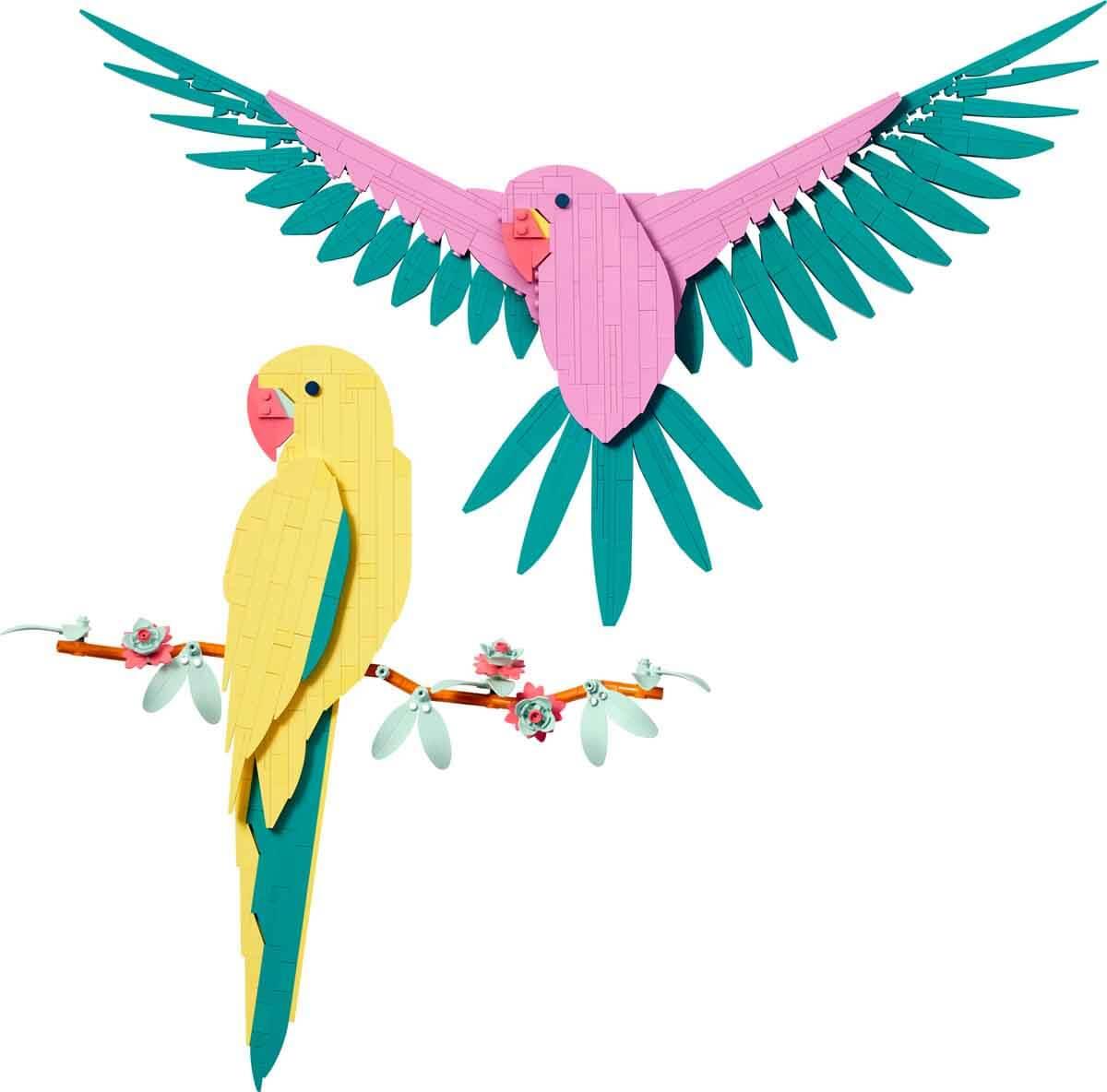Lego Art Fauna Koleksiyonu - Macaw Papağanları 31211 | Toysall