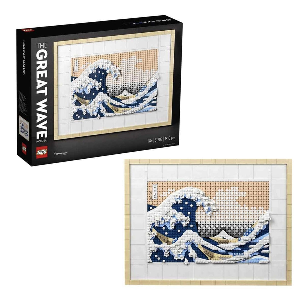 Lego Art The Great Wave- Hokusai 31208 | Toysall