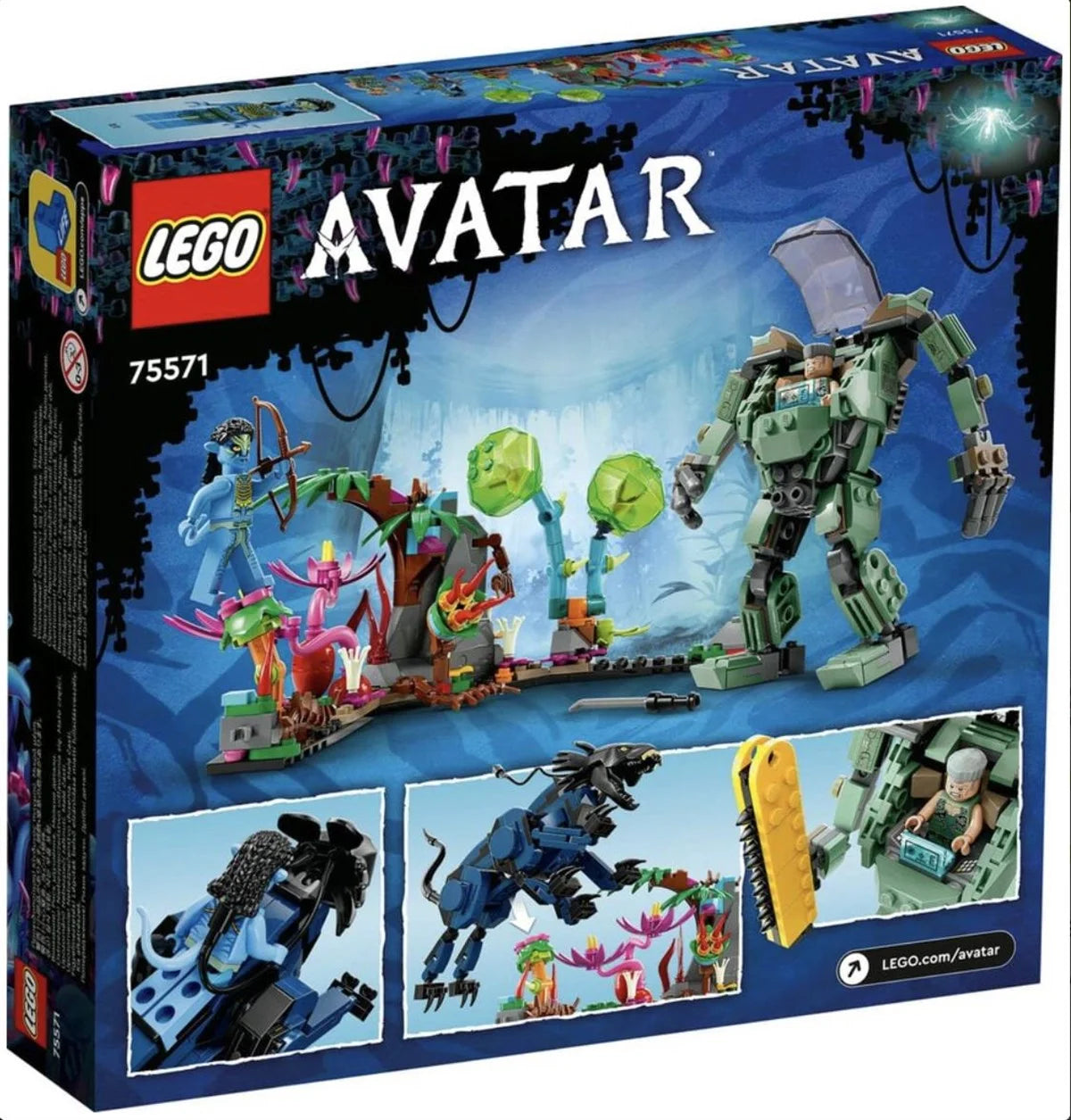 Lego Avatar Neytiri ve Thanator AMP Robotlu Quaritch’e Karşı 75571 | Toysall