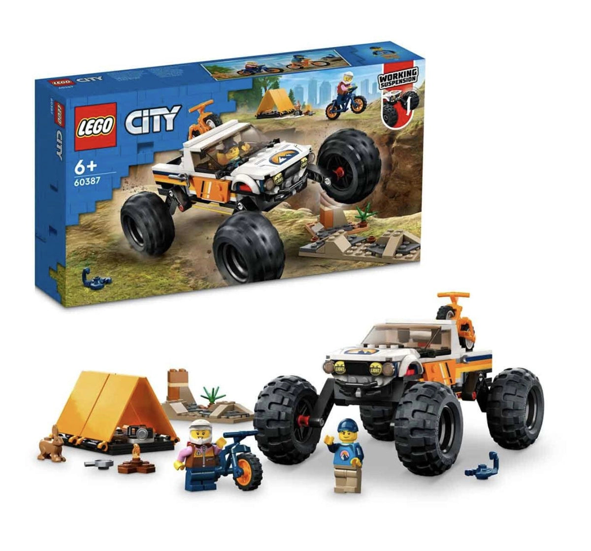 Lego City 4x4 Arazi Aracı Maceraları 60387 | Toysall