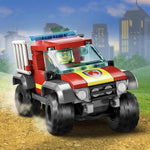 Lego City 4x4 İtfaiye Kamyonu Kurtarma Operasyonu 60393 | Toysall