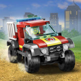 Lego City 4x4 İtfaiye Kamyonu Kurtarma Operasyonu 60393 | Toysall