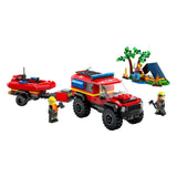 Lego City 4x4 Kurtarma Botlu İtfaiye Kamyonu 60412 | Toysall