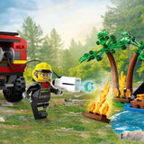 Lego City 4x4 Kurtarma Botlu İtfaiye Kamyonu 60412 | Toysall