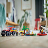 Lego City 4x4 Kurtarma Botlu İtfaiye Kamyonu 60412 | Toysall