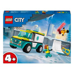 Lego City Acil Ambulansı ve Snowboardcu 60403 | Toysall