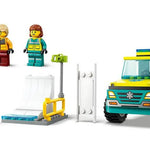 Lego City Acil Ambulansı ve Snowboardcu 60403 | Toysall