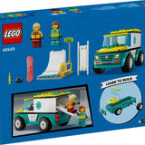 Lego City Acil Ambulansı ve Snowboardcu 60403 | Toysall