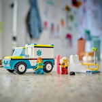 Lego City Acil Ambulansı ve Snowboardcu 60403 | Toysall