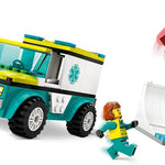 Lego City Acil Ambulansı ve Snowboardcu 60403 | Toysall