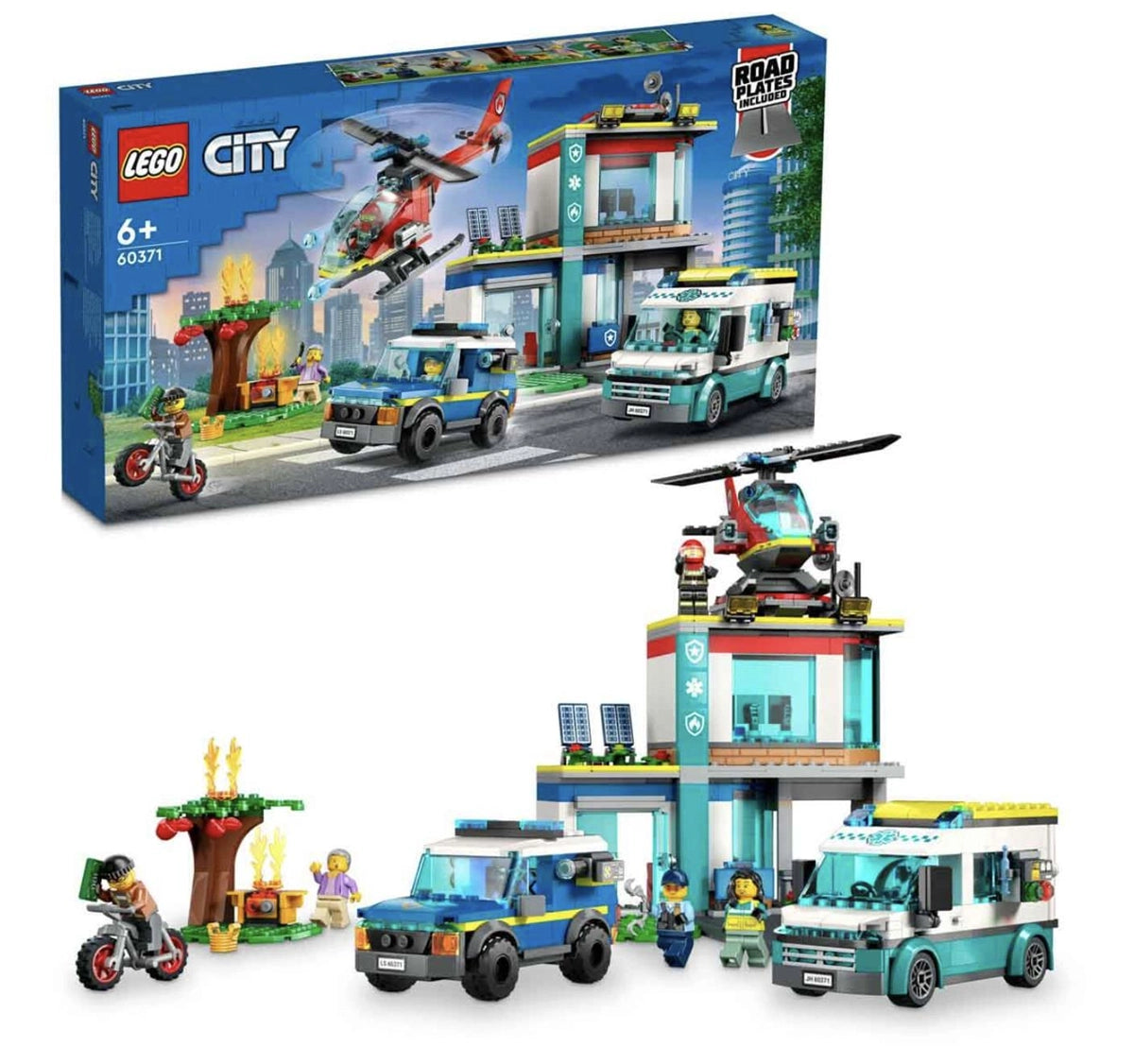 Lego City Acil Durum Araçları Merkezi 60371 | Toysall