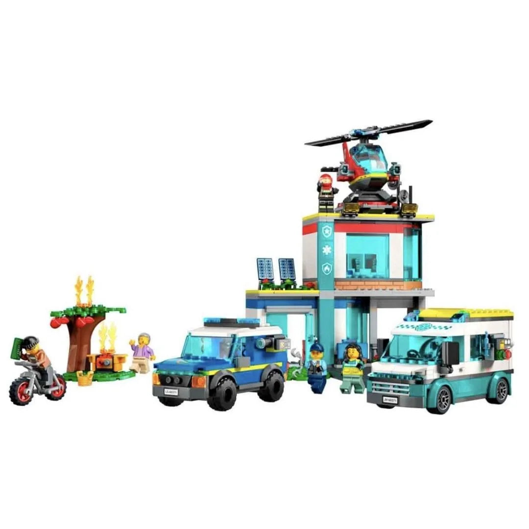 Lego City Acil Durum Araçları Merkezi 60371